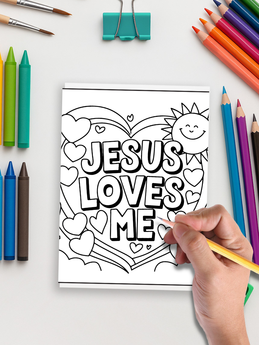 Bold and Easy Bible Verse Coloring Pages | 80 Inspiring Pages to Color - Image 4