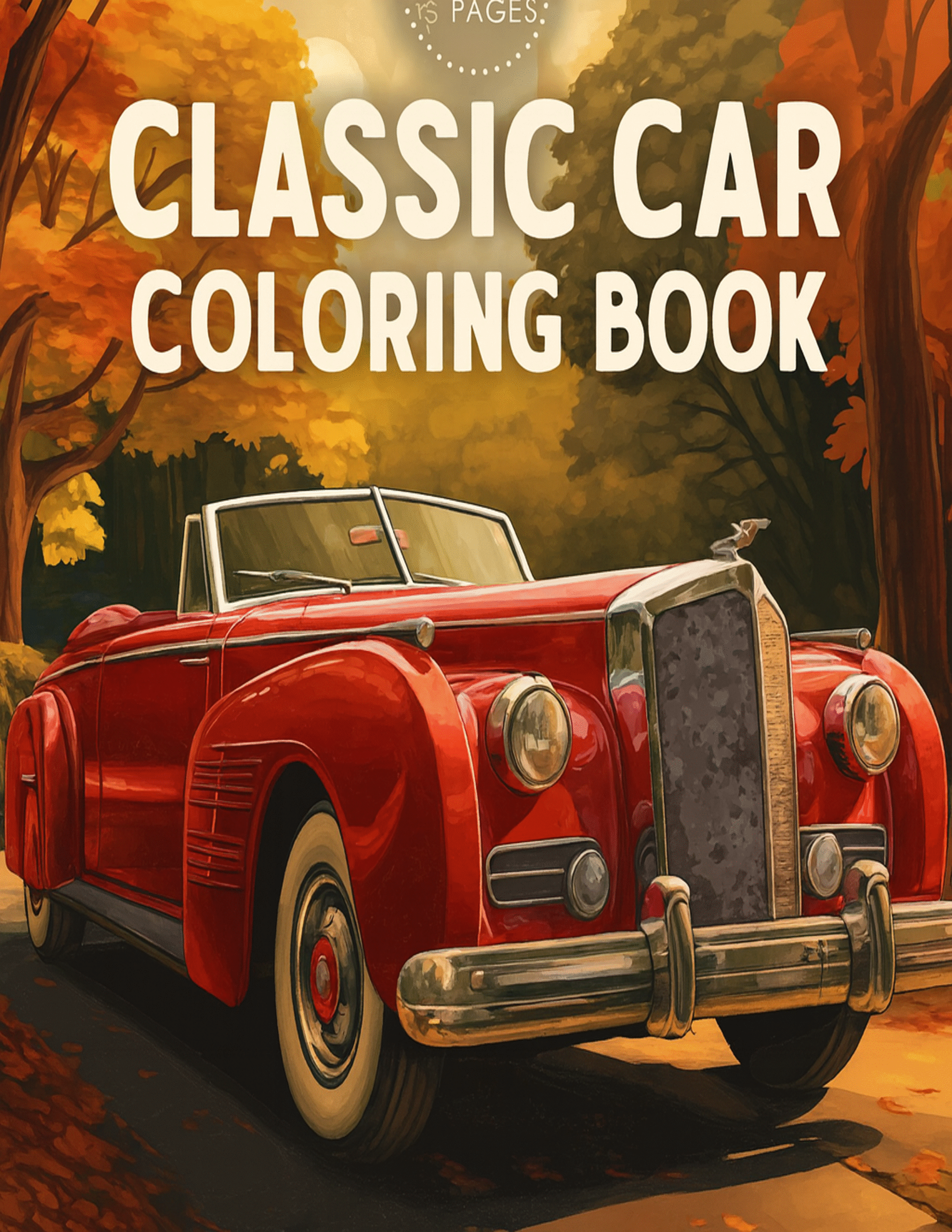 This is to show a colored classic car