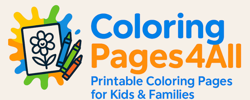This is for coloringpages4all logo