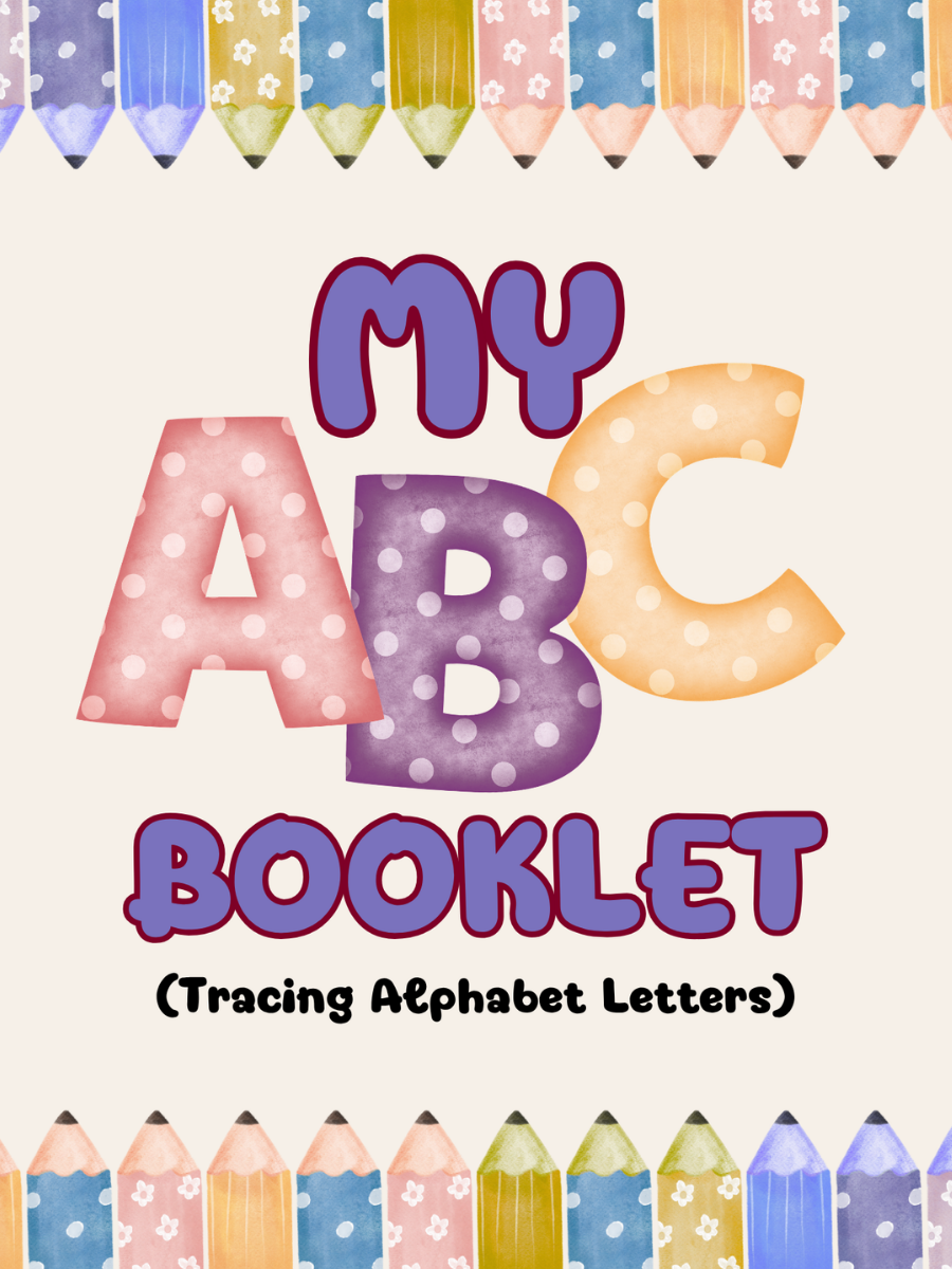 My ABC Booklet – Tracing Alphabet Letters | 55 Printable ABC Tracing Worksheets 1 ABC tracing worksheets