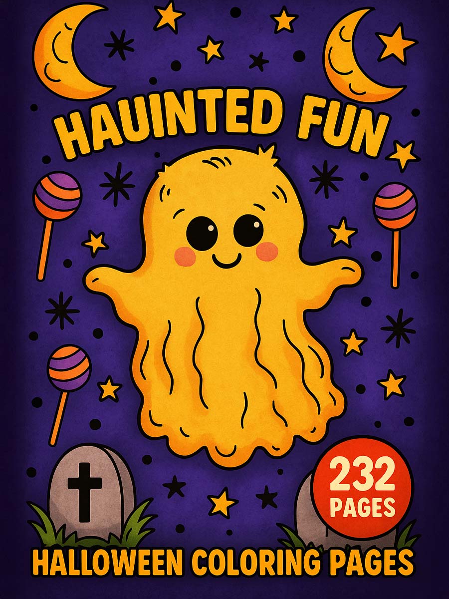 Haunted Fun – 232 Halloween Coloring Pages for All Ages 1 Haunted Fun – 232 Halloween Coloring Pages for All Ages
