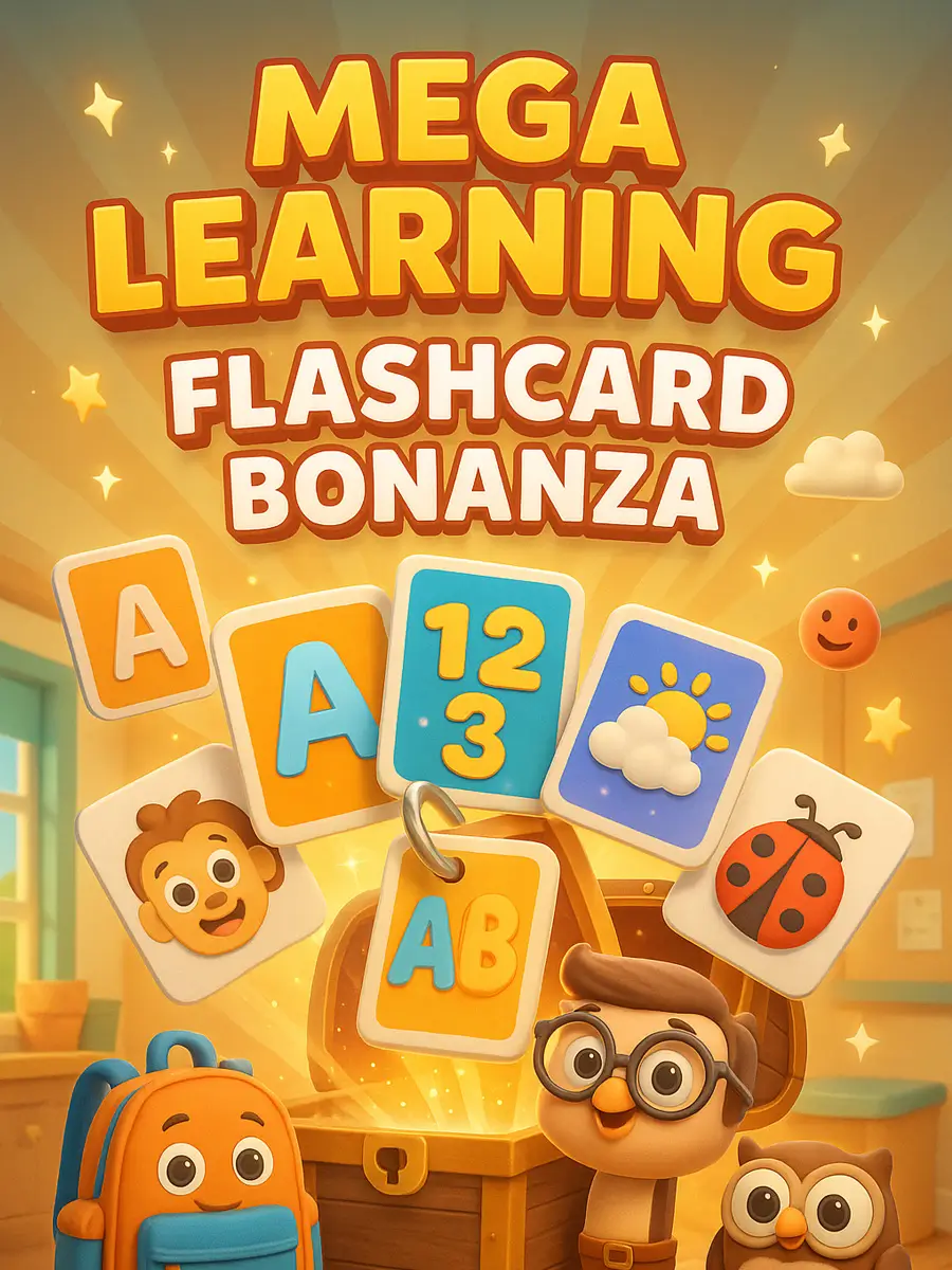 Mega Learning Flashcard Bonanza (675 Pages) 1 Mega Learning Flashcard Bonanza 675 Pages