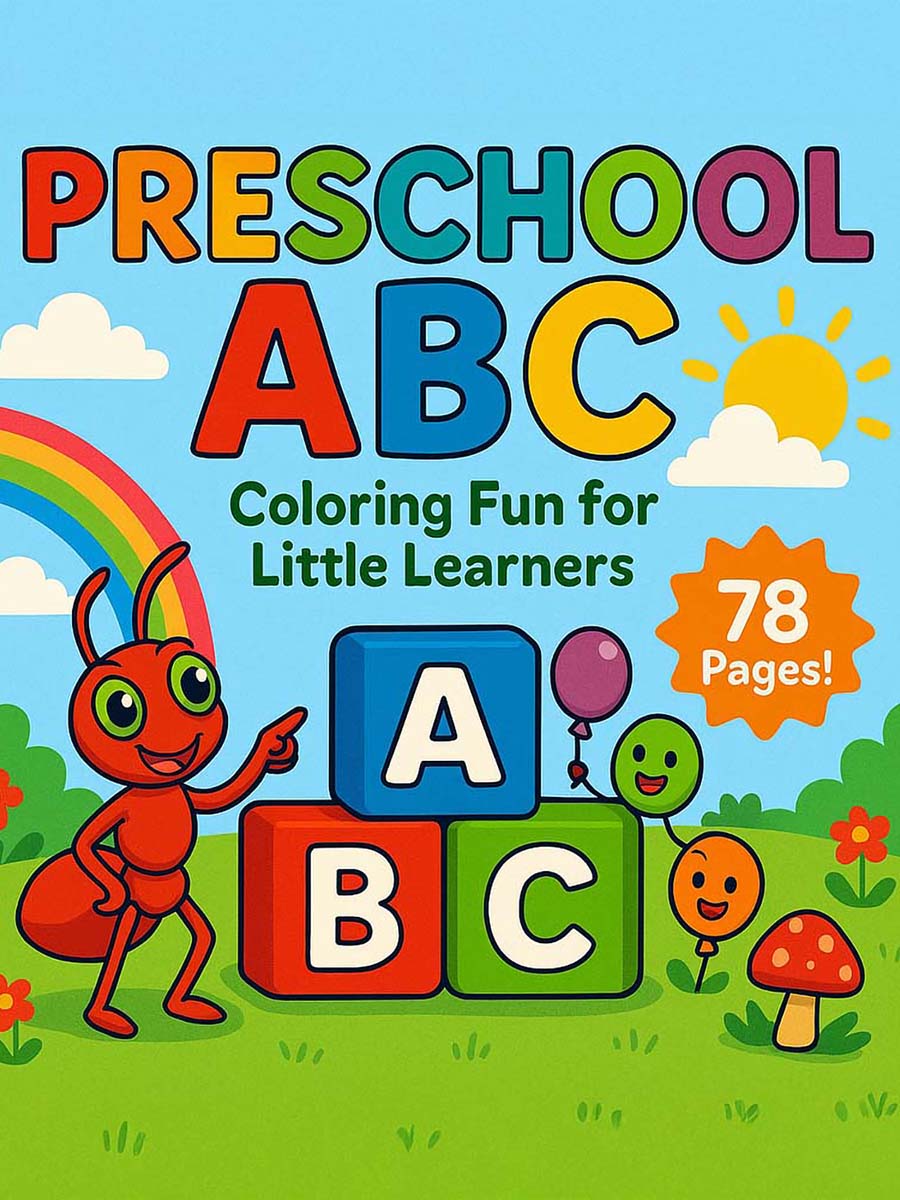 78 Preschool Alphabet Coloring Pages 1 PRESCHOOL ABC COLORING BOOK