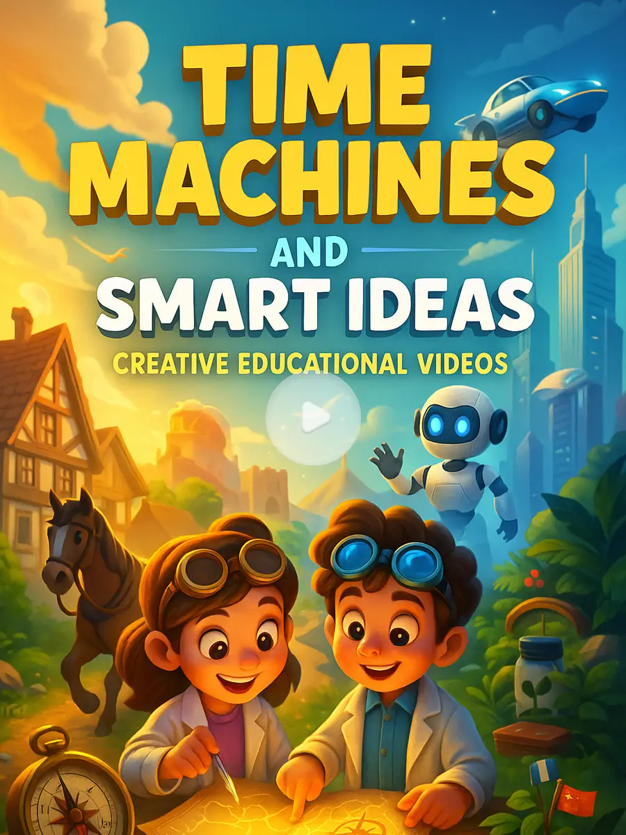 Time Machines and Smart Ideas - Creative Educational Videos 1 Time Machines and Smart Ideas Creative Educational Videos