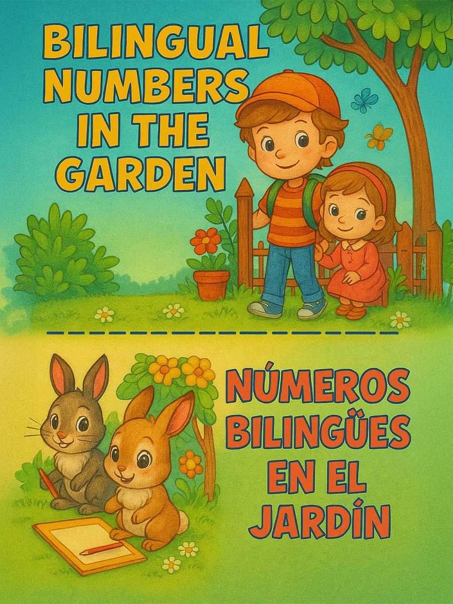 Bilingual Numbers in the Garden